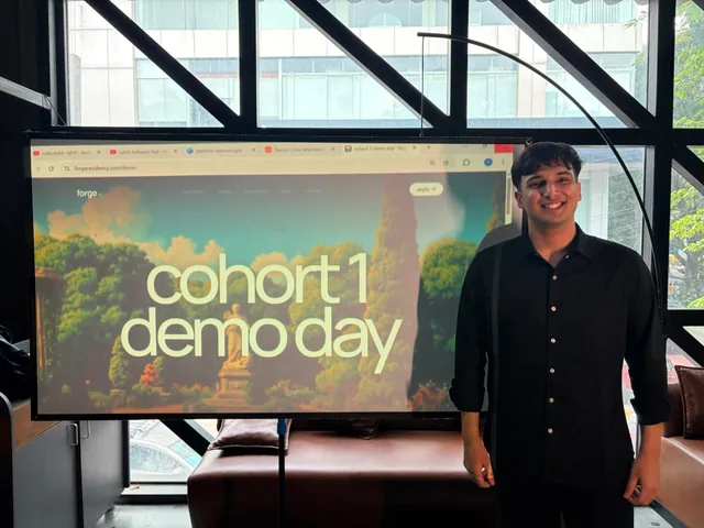 Forge Residency Cohort 01 — moment 14