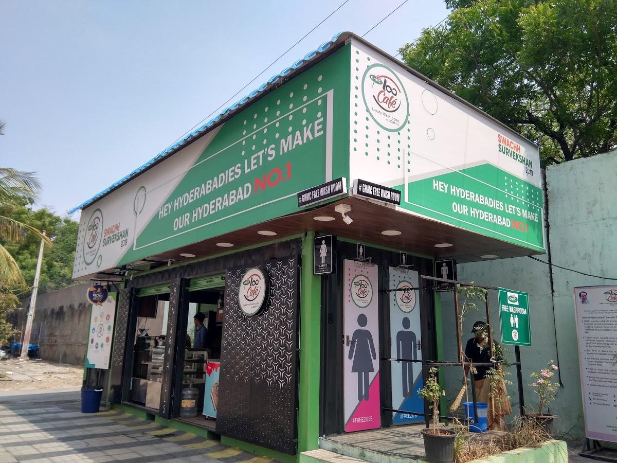 Loo Café facility at Banjara Hills